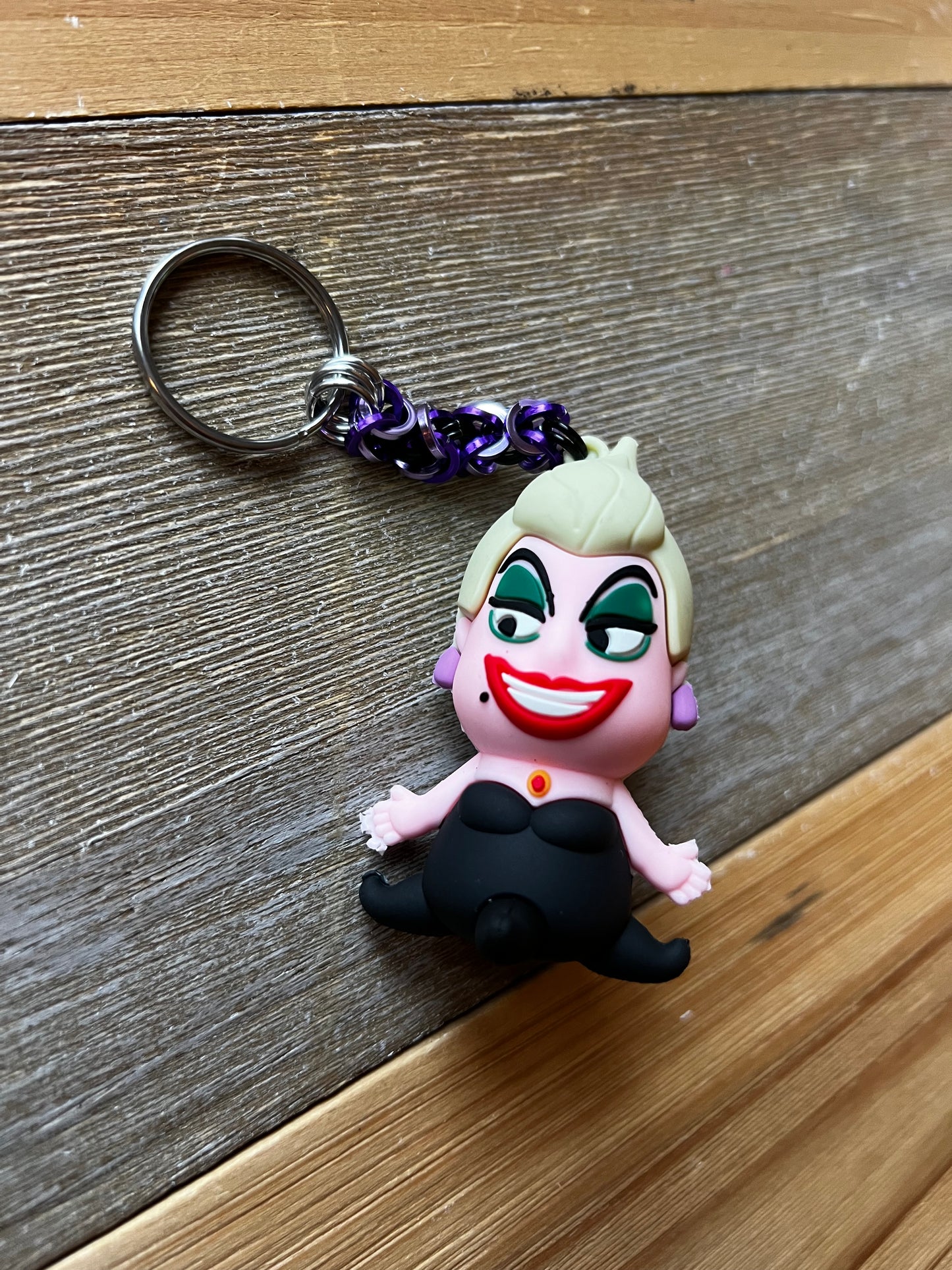 Chainmaille Villain Keychains