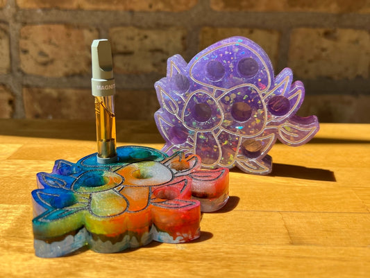 Mushroom Shaped 420 Cart Holder