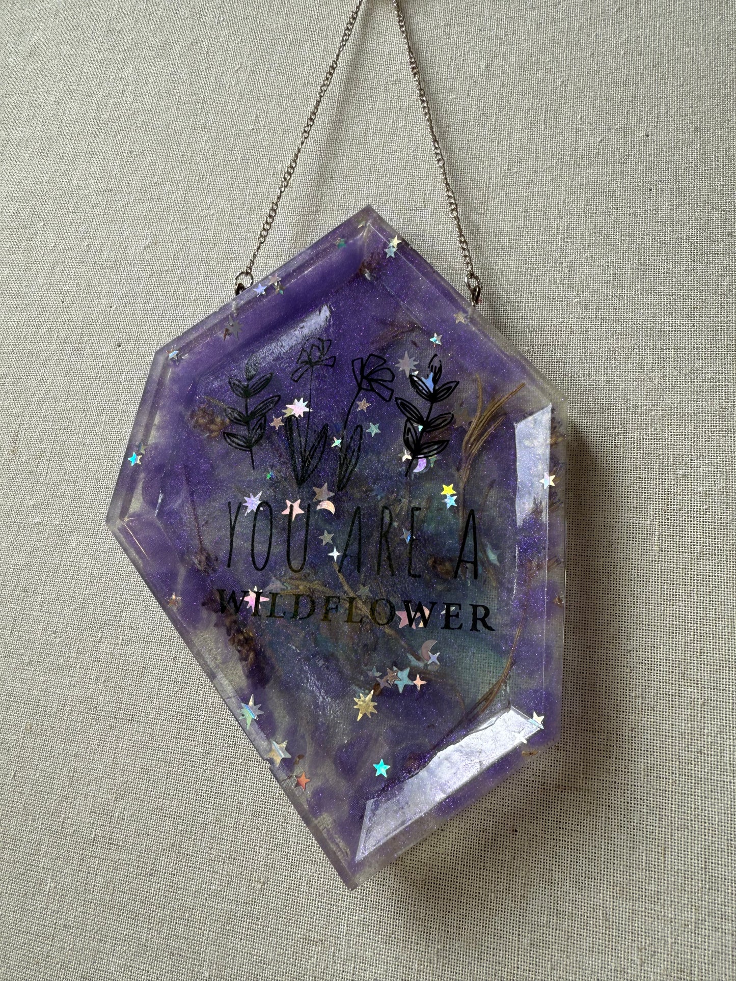You Are A Wildflower Wall Hanging