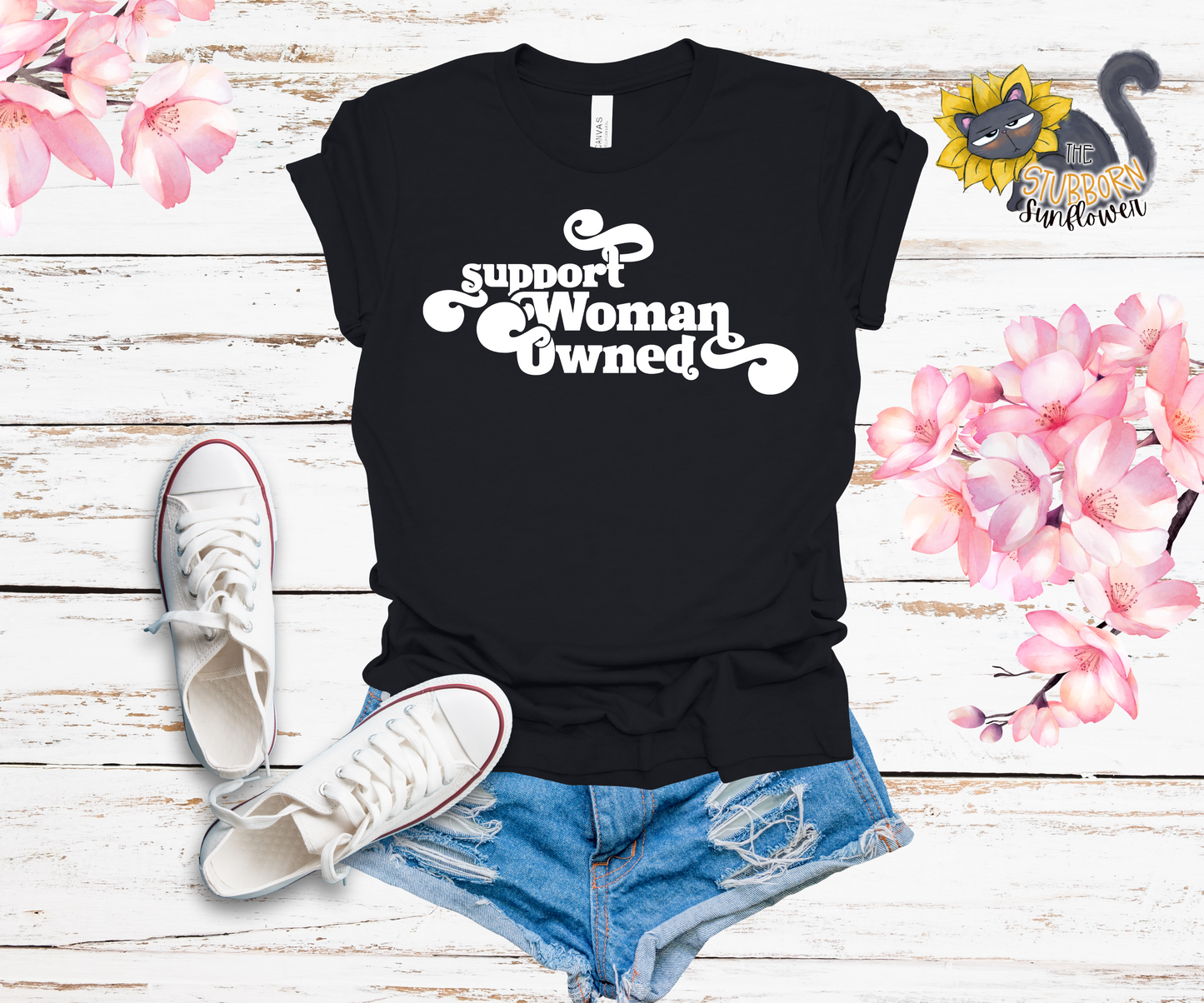 Support Woman Owned T-Shirt