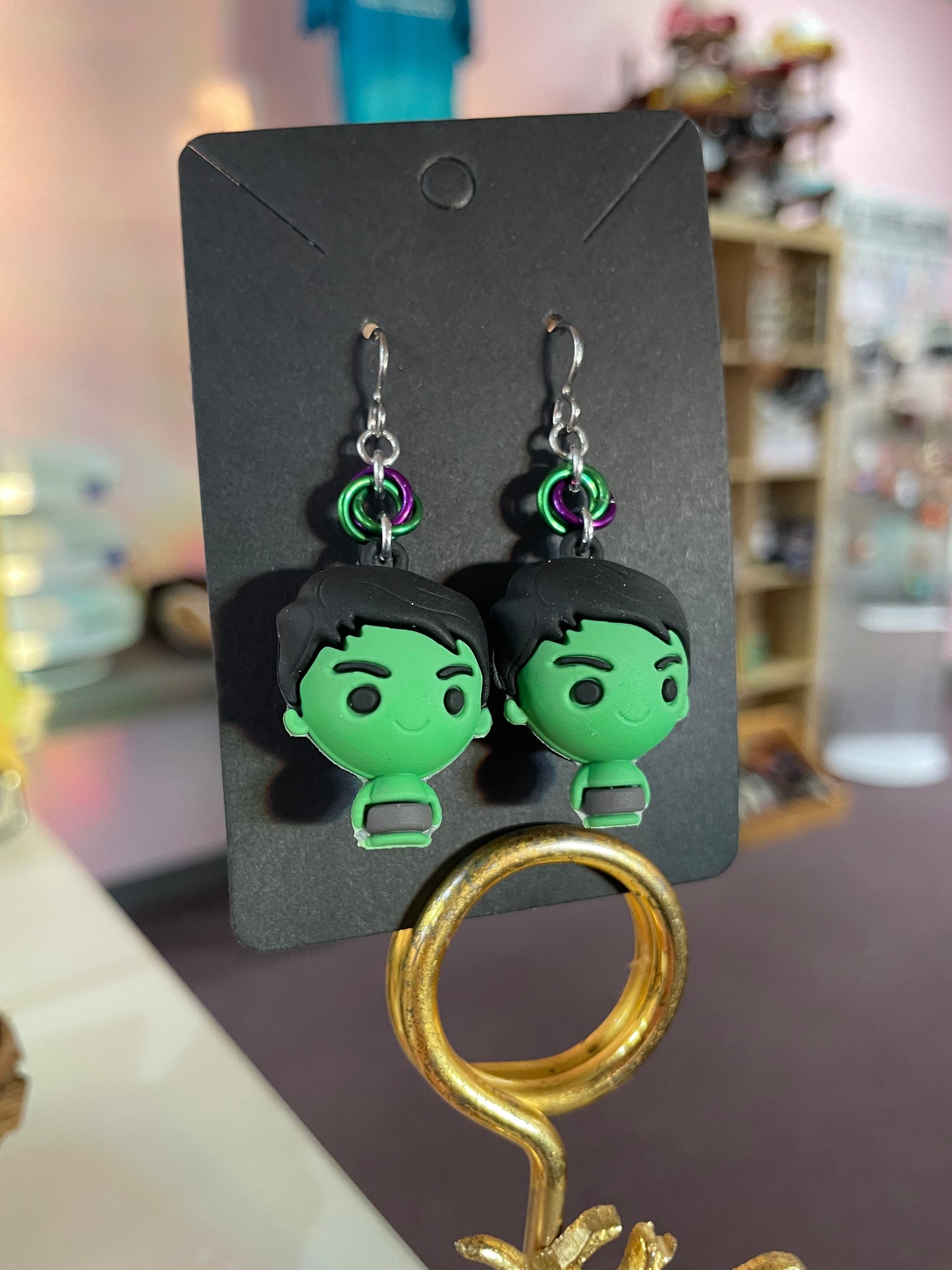 Marvel Character Earrings || Handcrafted Chainmaille