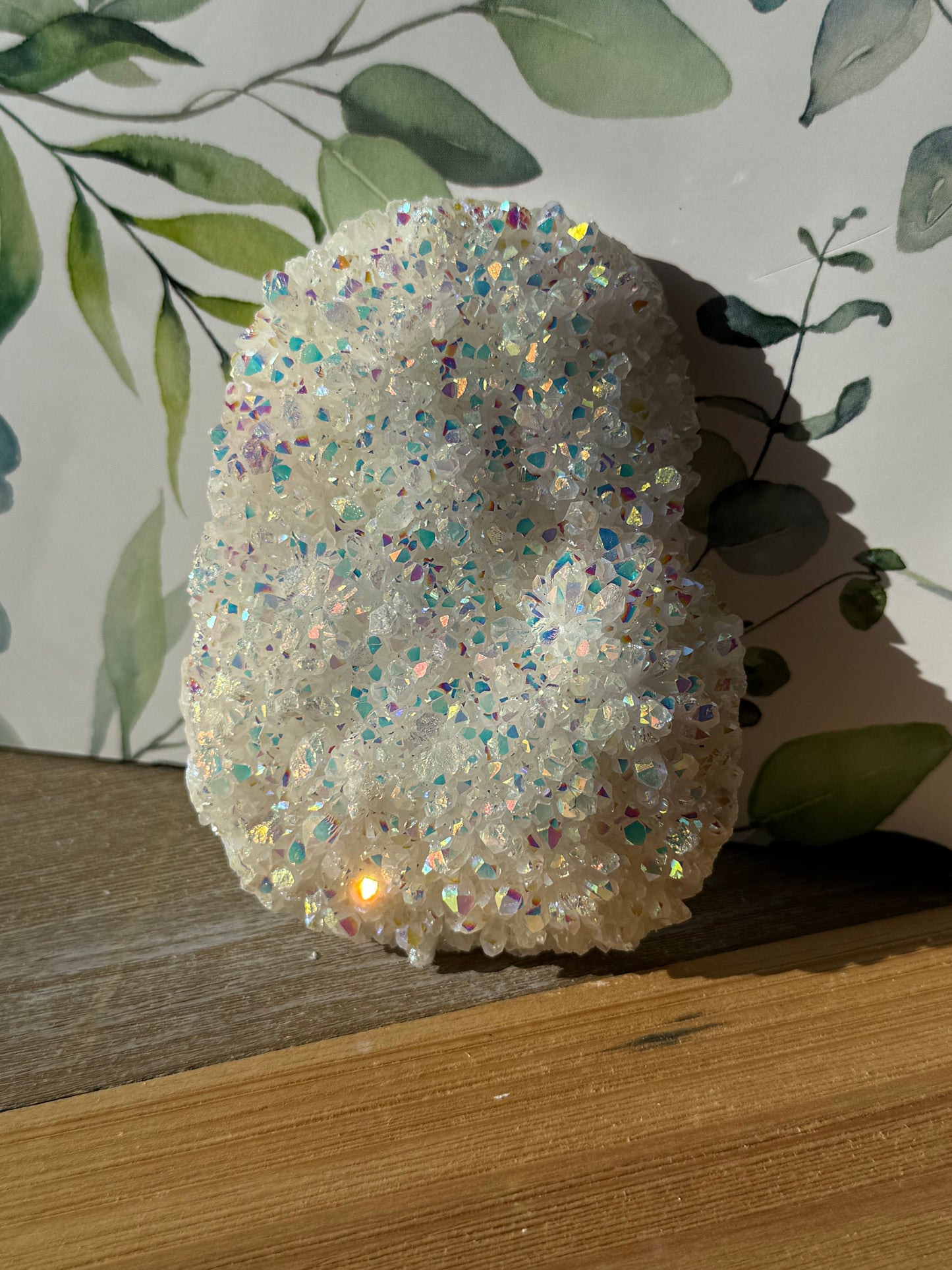 Angel Aura Quartz Clusters
