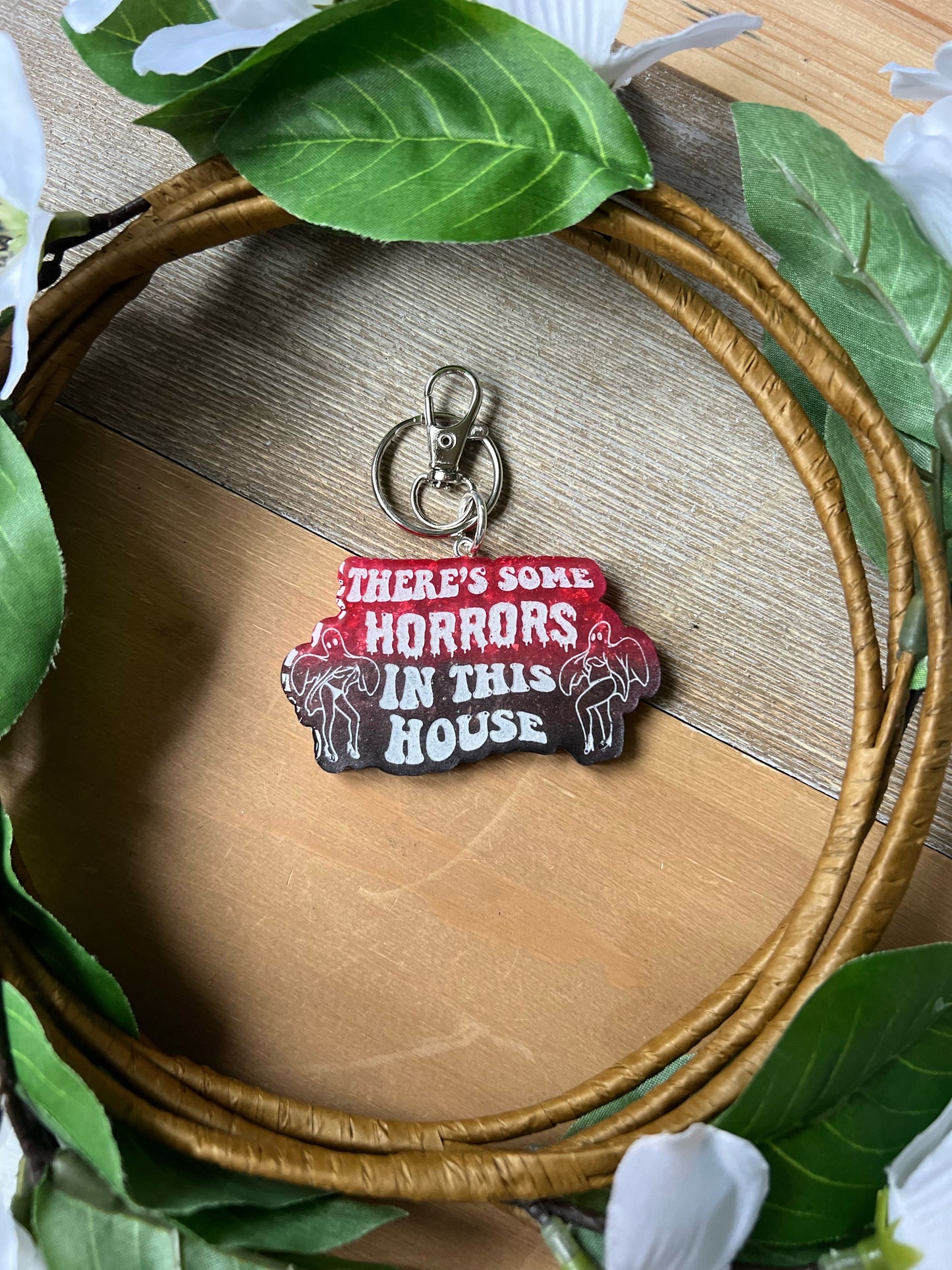 Horrors in This House Keychain