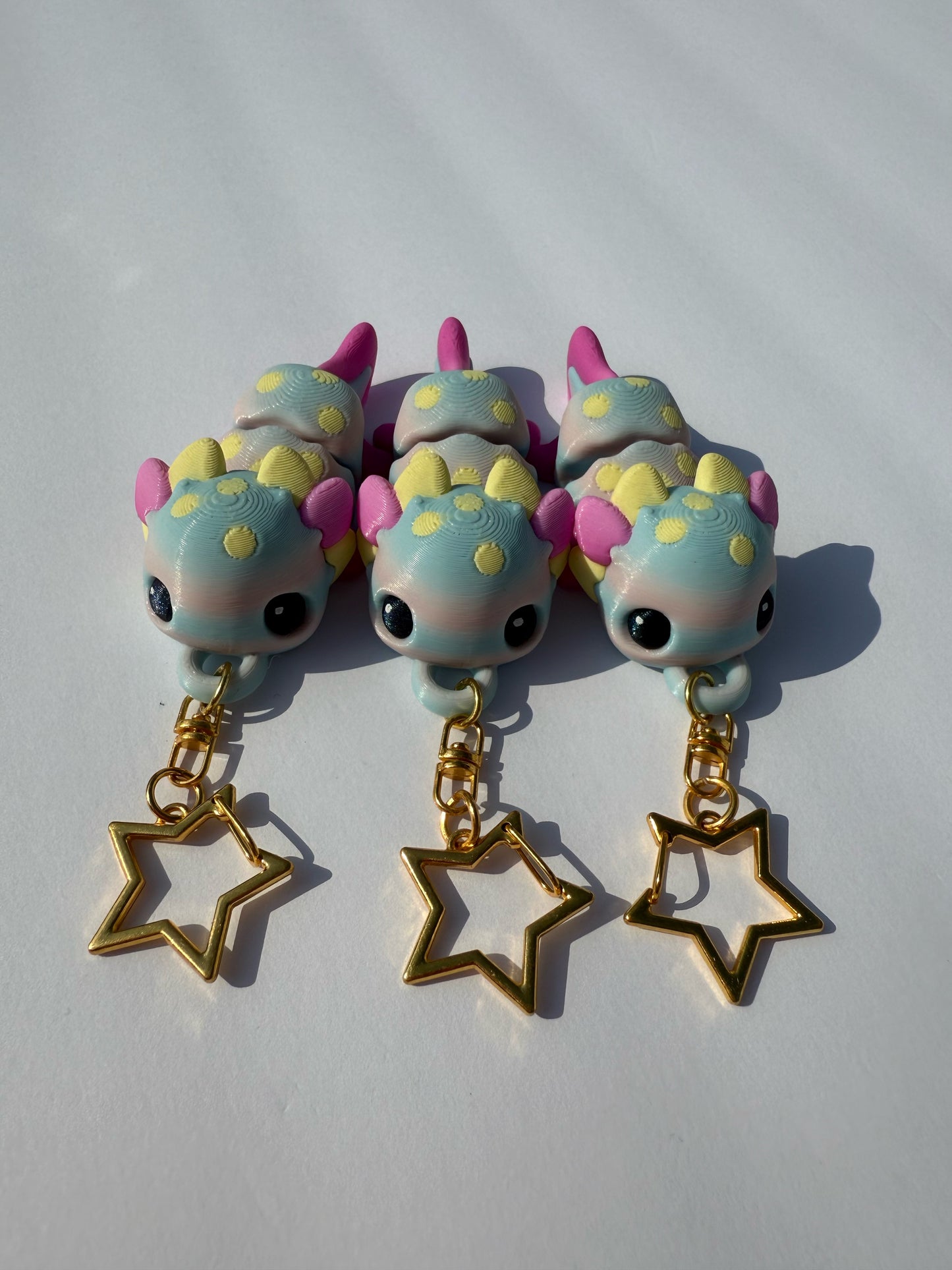 Axolotl Keychains / 3D Printed