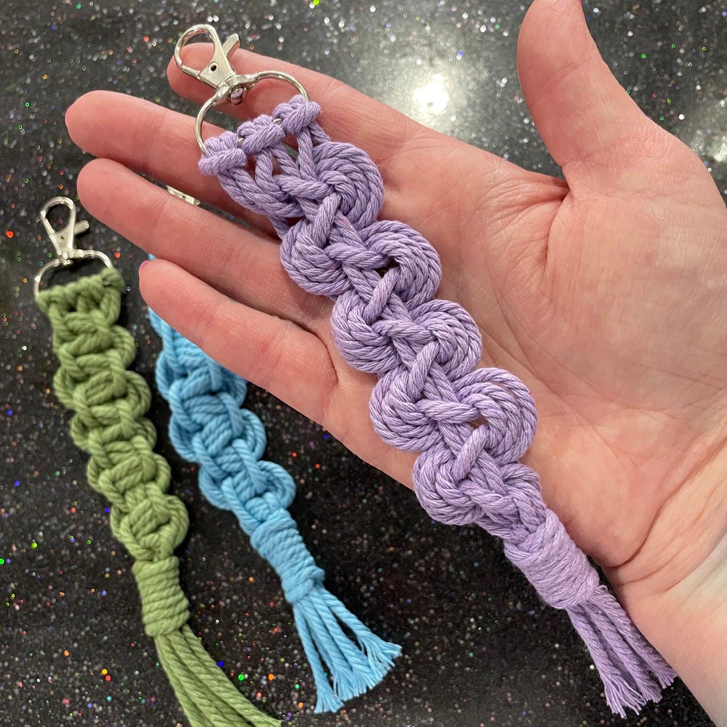 Macrame Keychain