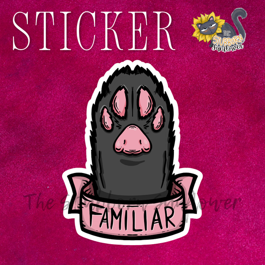 Familiar Paw Sticker