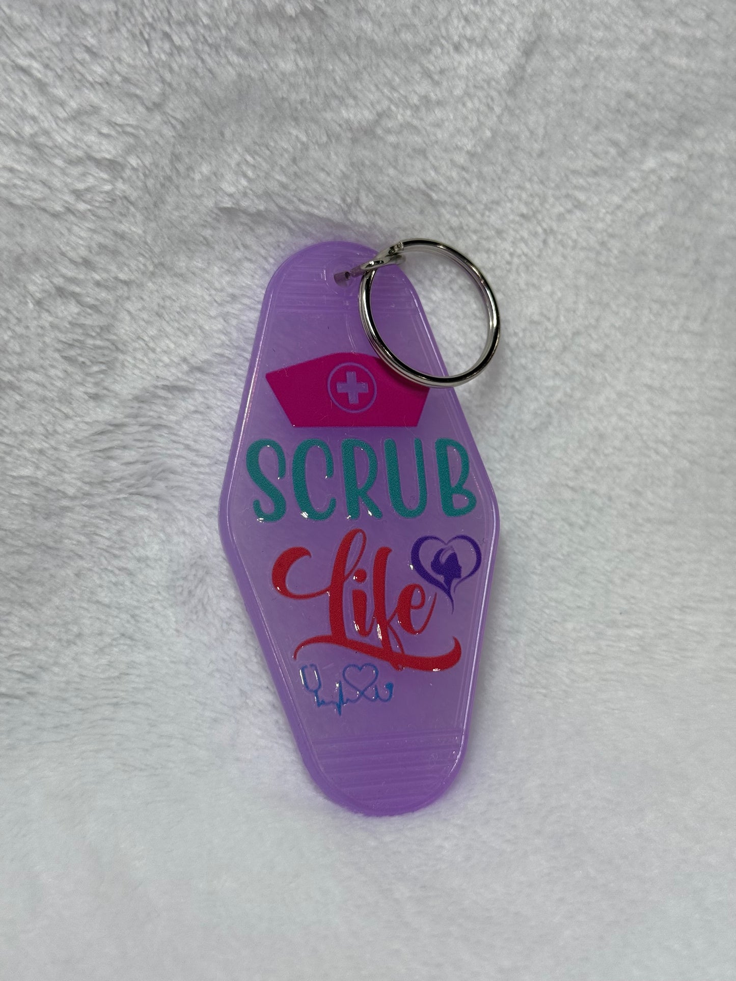Scrub Life Keychain