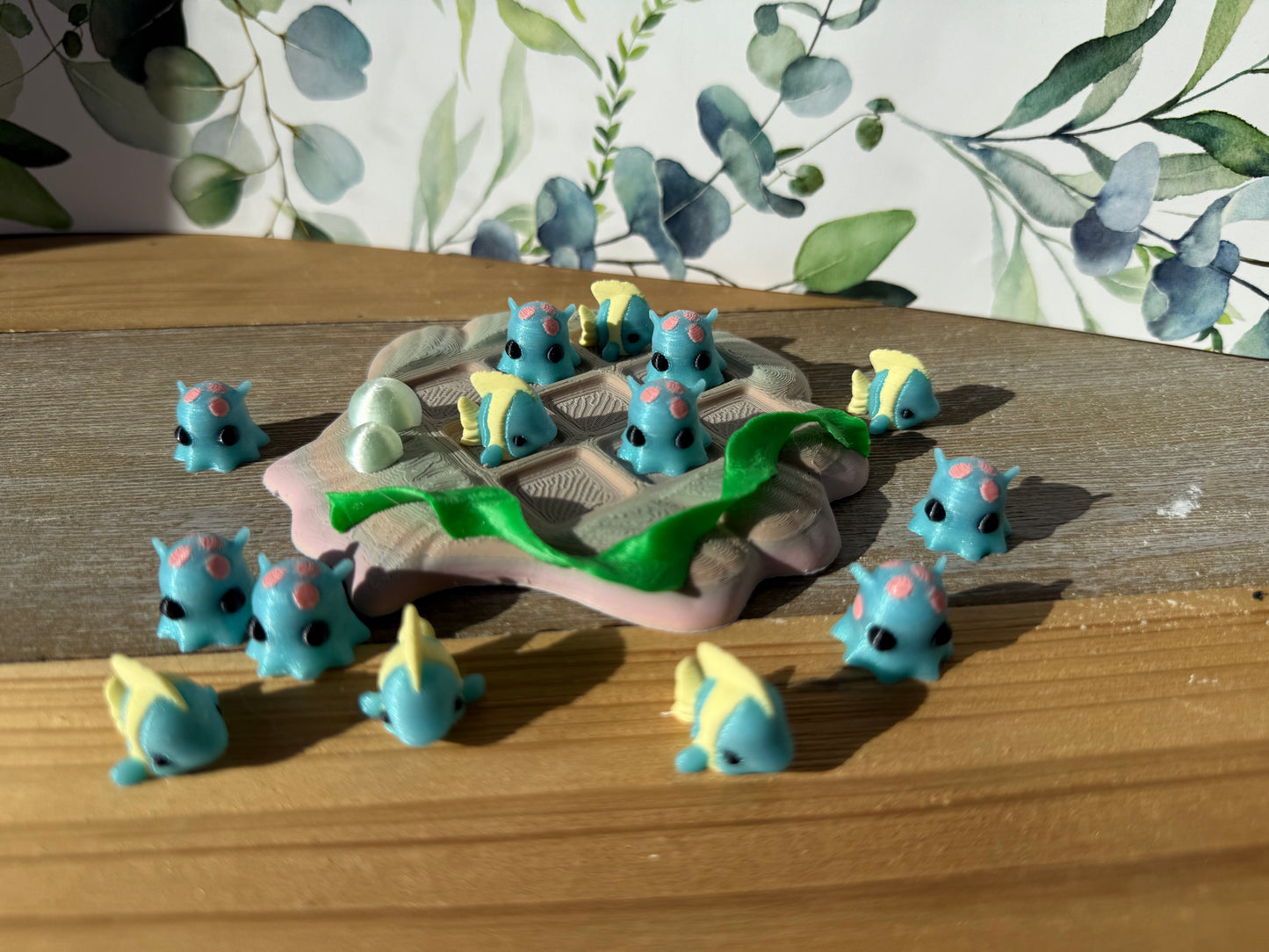 Misfit Underwater Tic Tac Toe / 3D Printed