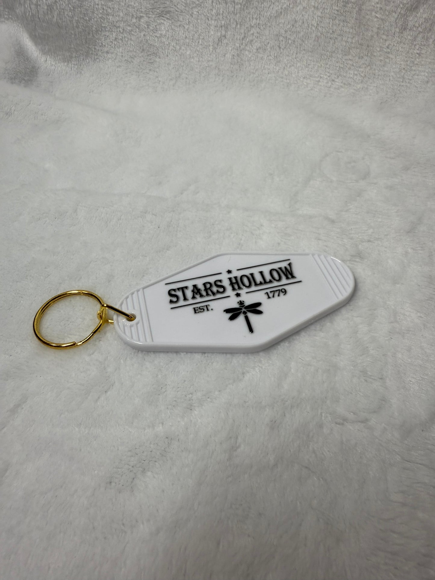 Stars Hollow Motel Keychain