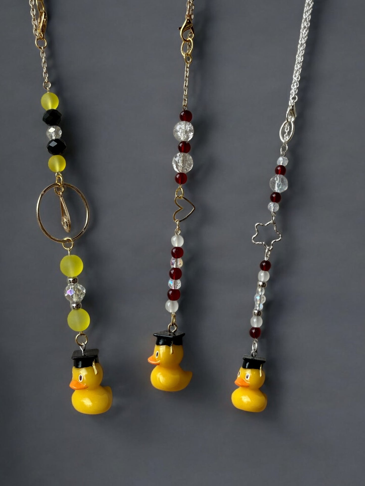Graduation Duck Car Suncatcher