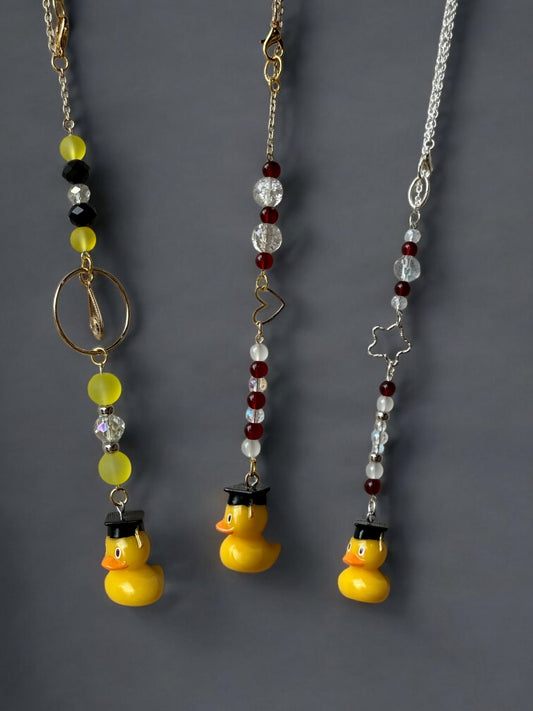Graduation Duck Car Suncatcher