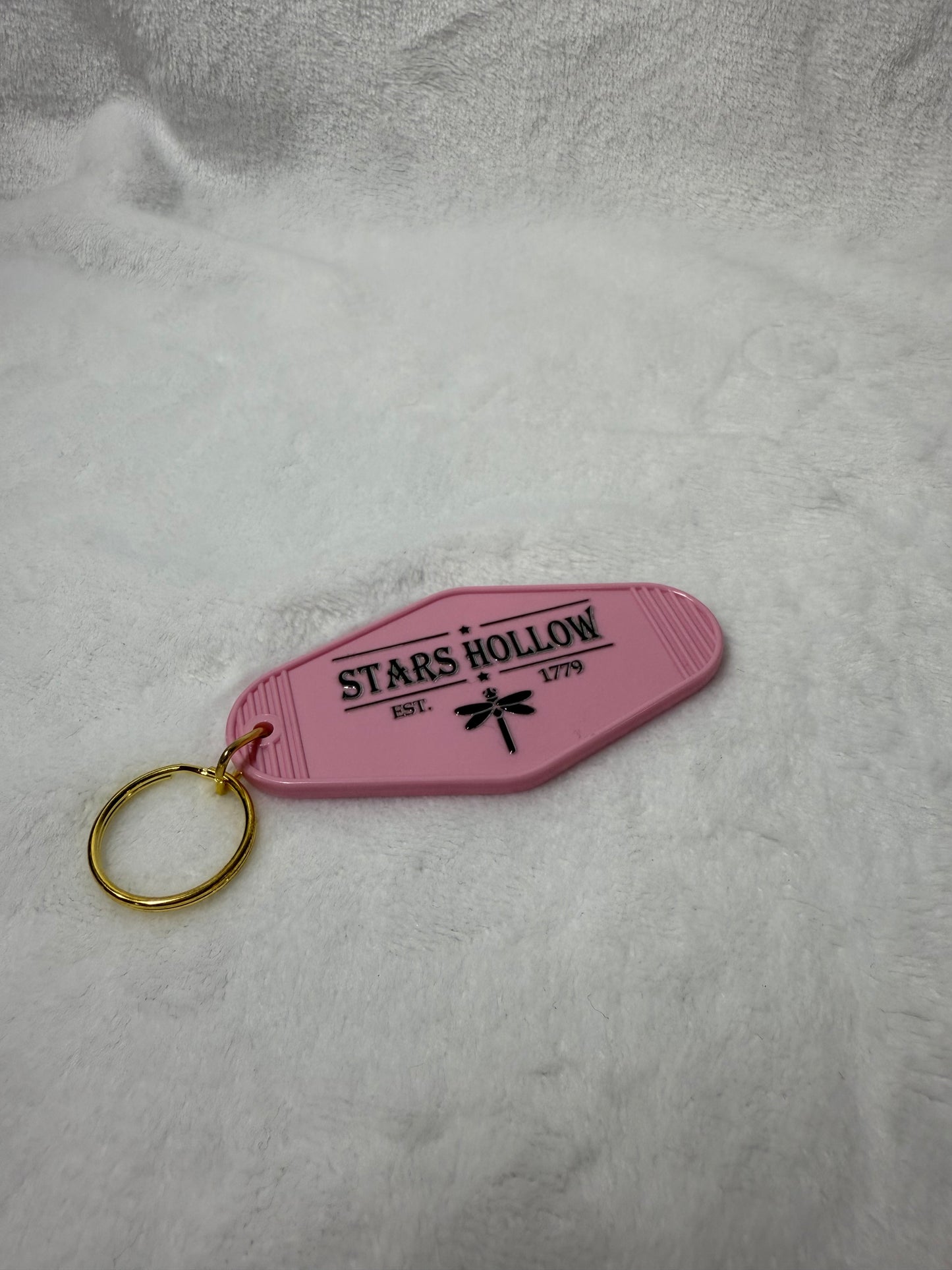 Stars Hollow Motel Keychain