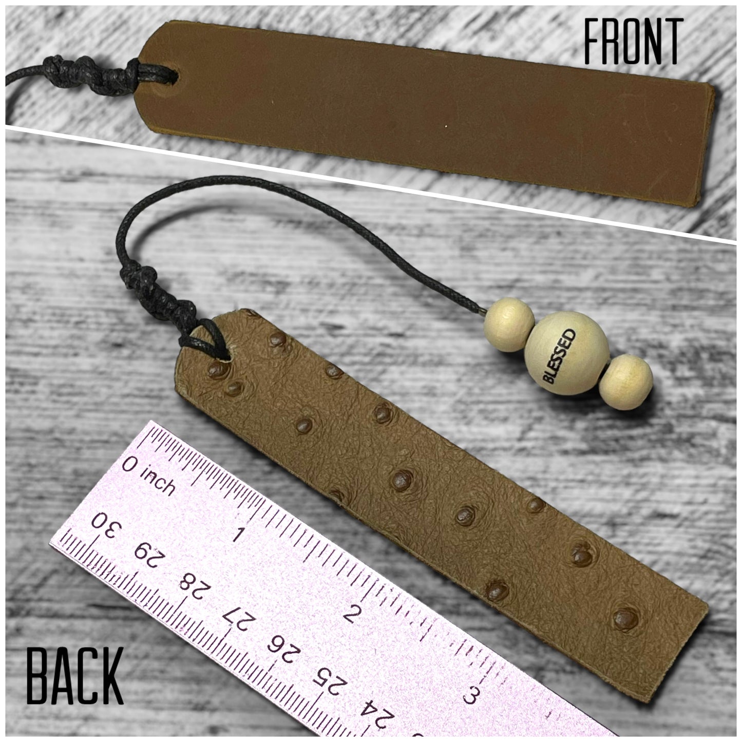 Leather Bookmarks
