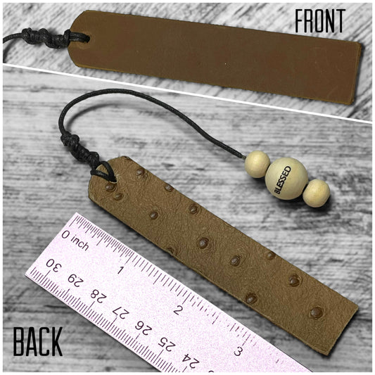 Leather Bookmarks