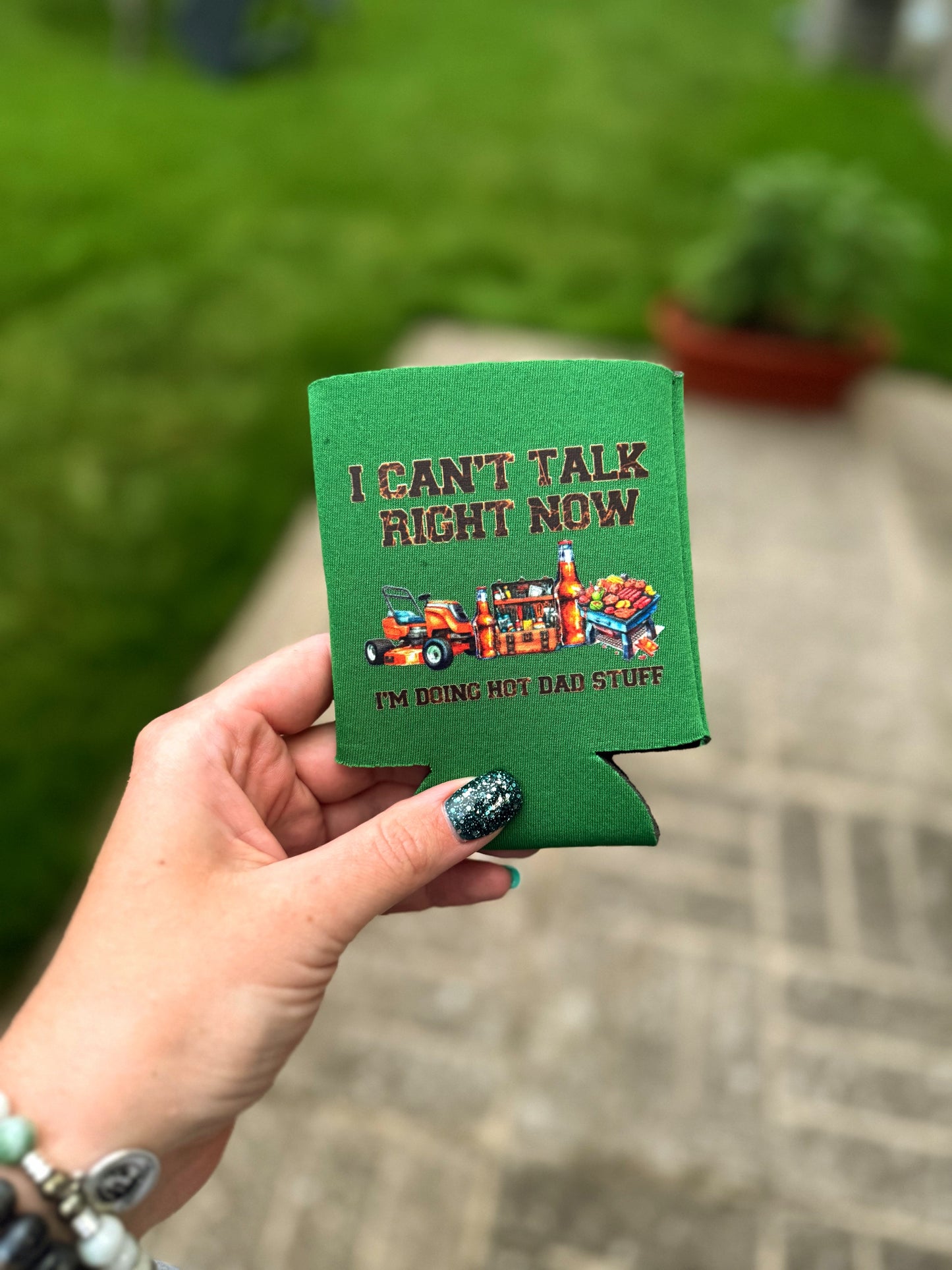 Hot Dad Stuff Can Koozies