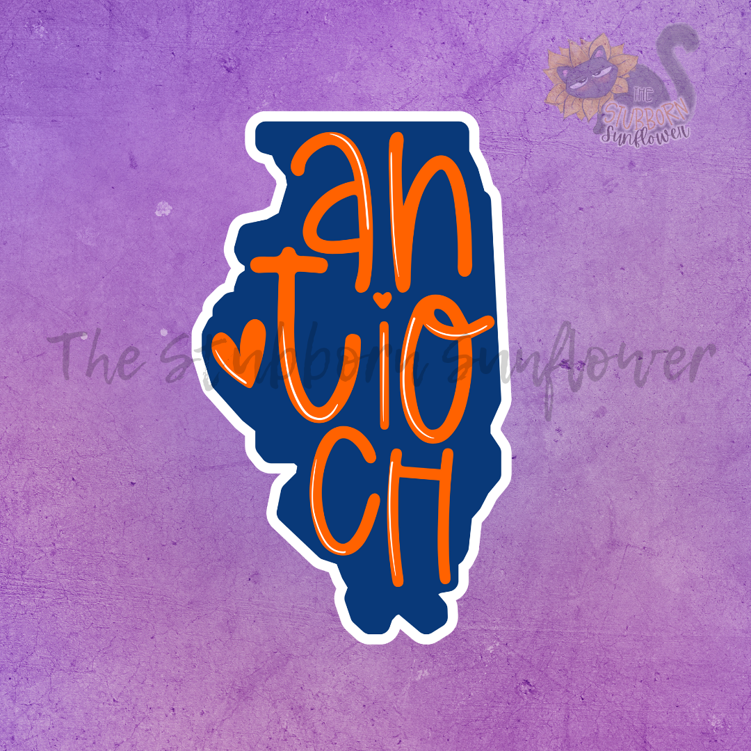 Antioch IL Stickers