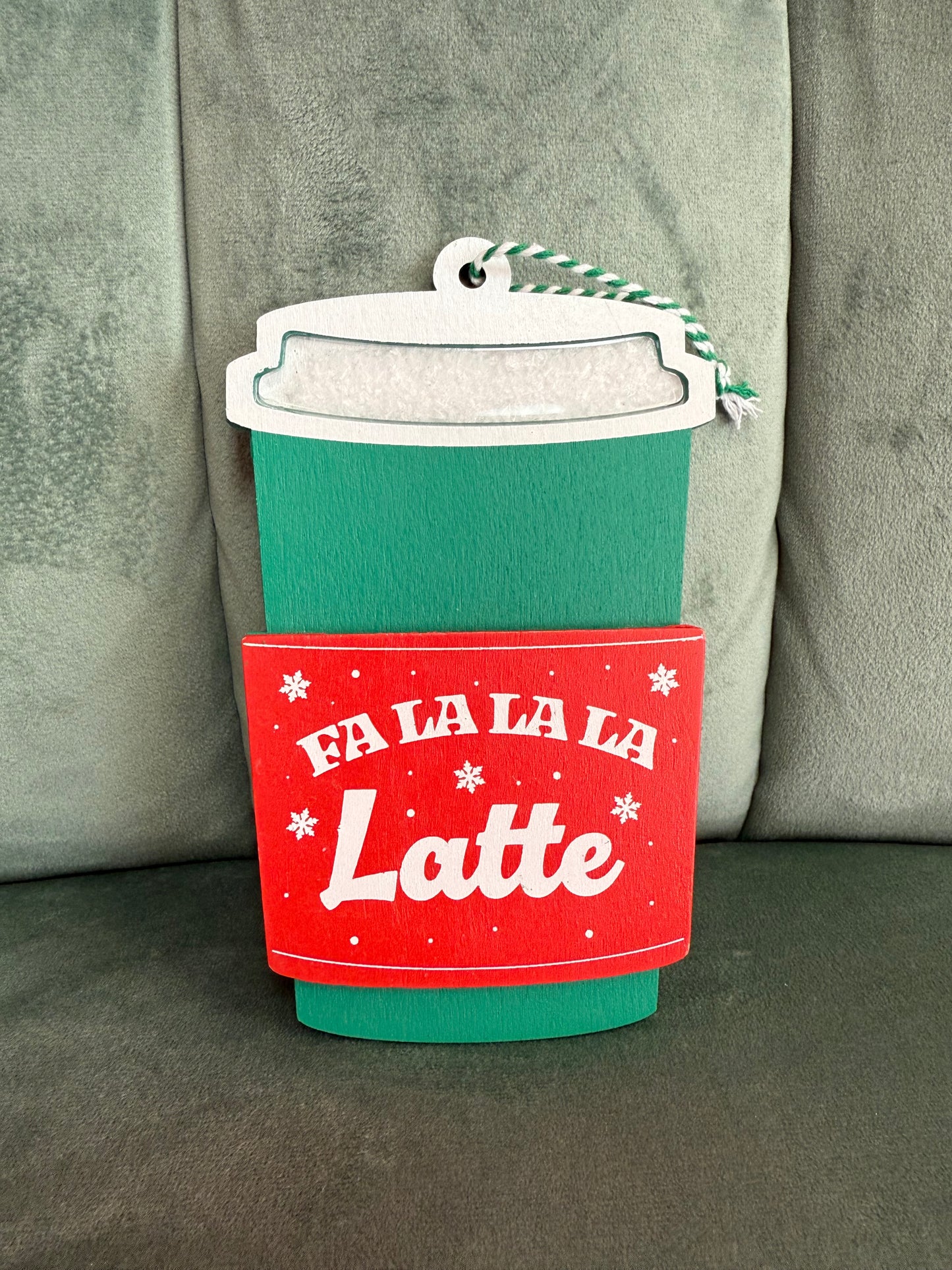 Fa La La La Latte Gift Card Holder