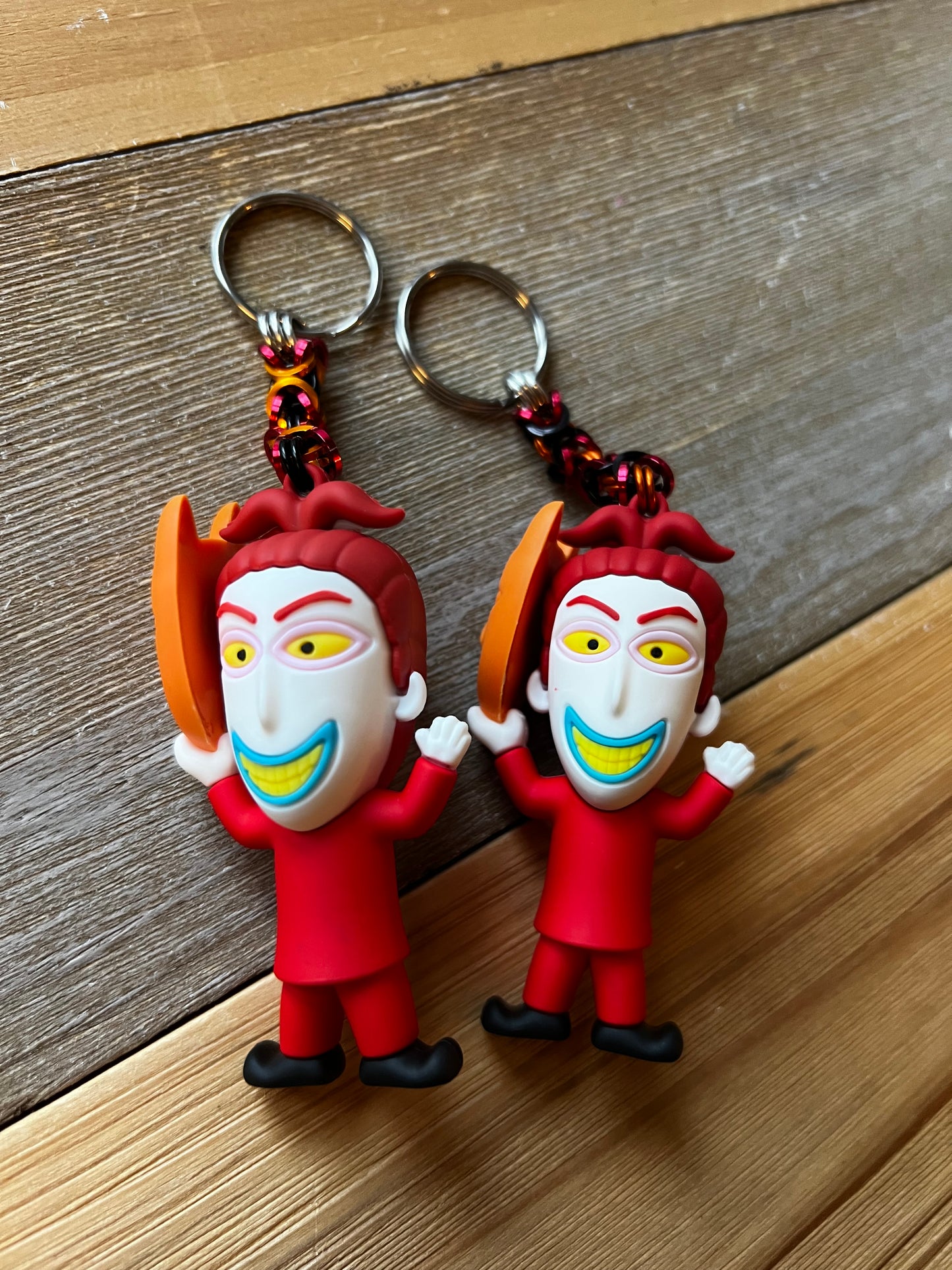 Chainmaille Nightmare Keychains