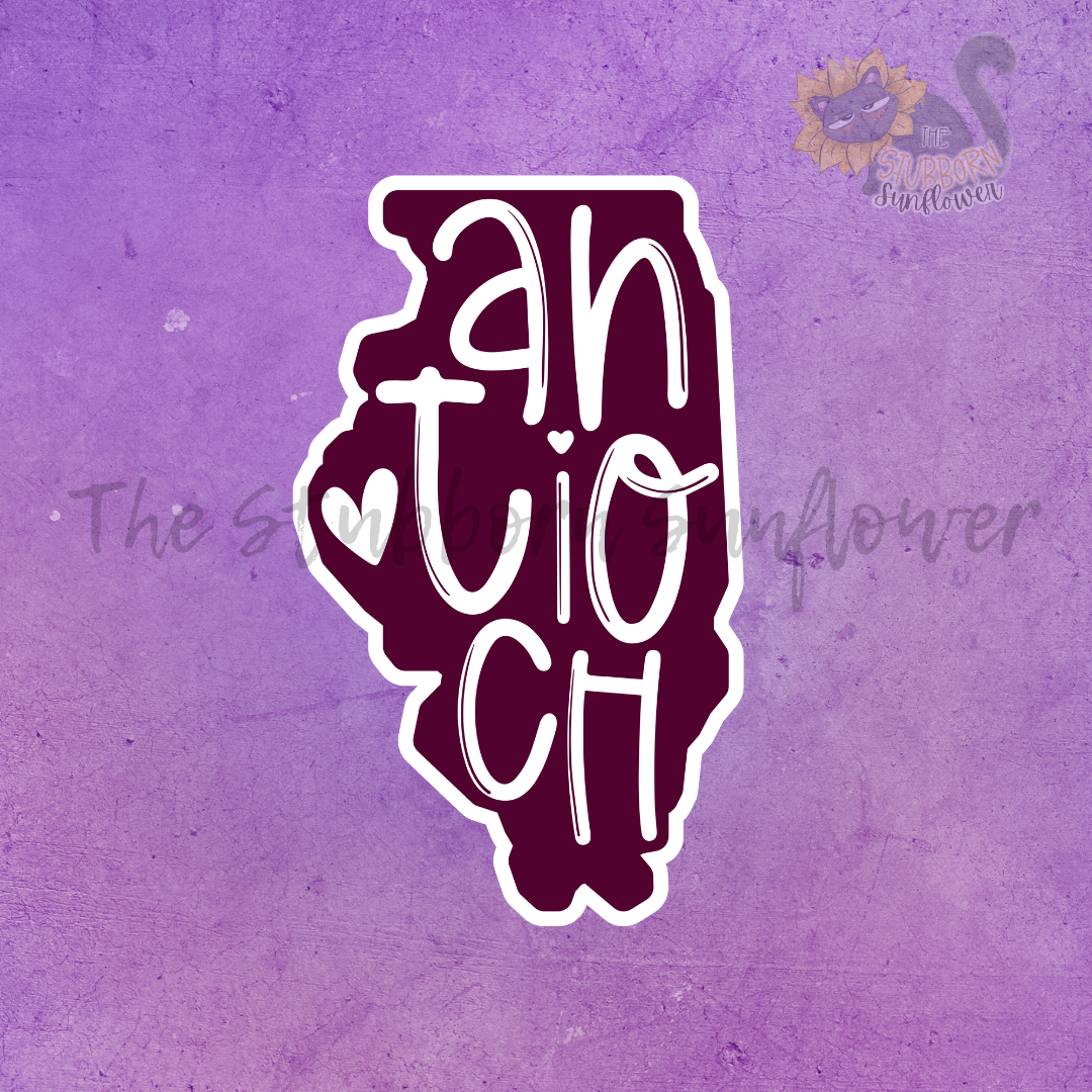 Antioch IL Stickers