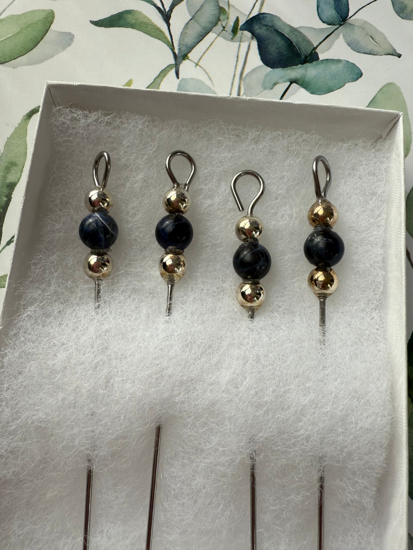 Dark Blue 4” Appetizer Skewers