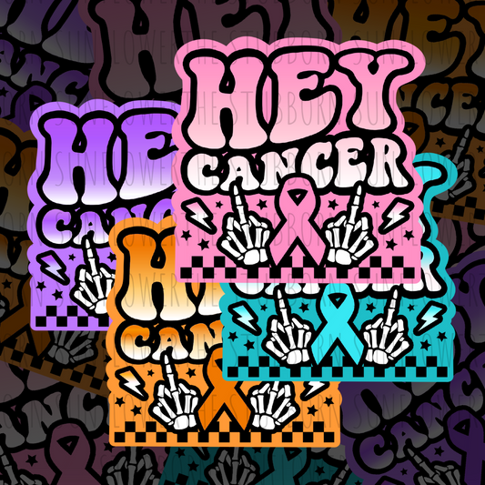 Hey Cancer Stickers