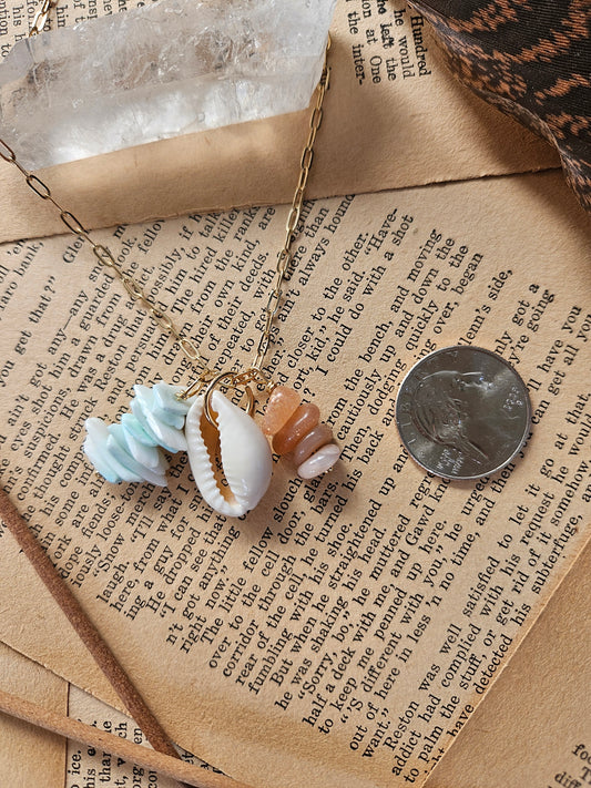 Gold Shell Necklace