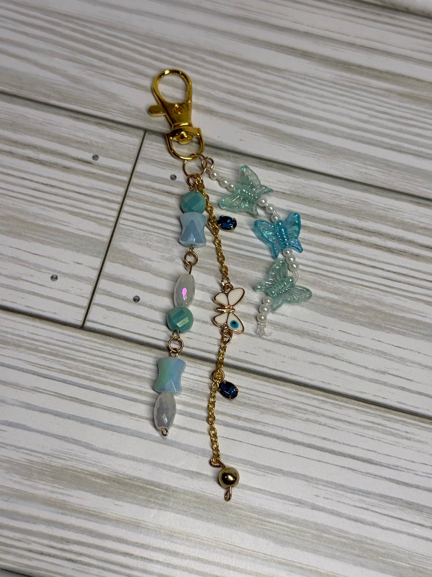 Beaded Bag Charms || Clip-On || Phone Accessory