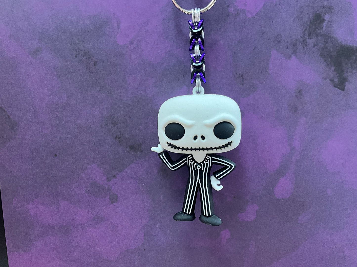 Nightmare NBC  || Character Chainmaille Keychain