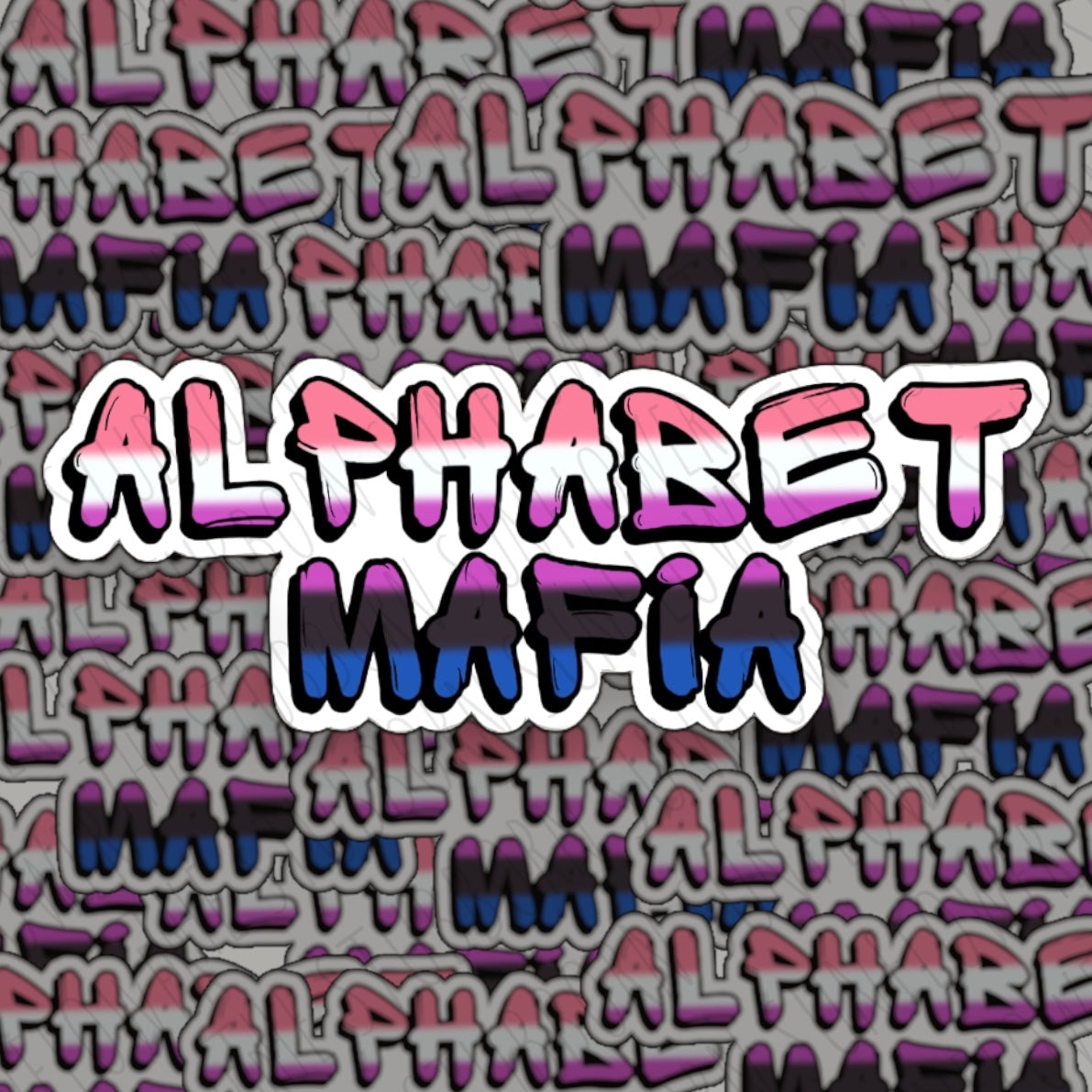 LGBT Alphabet Mafia Sticker