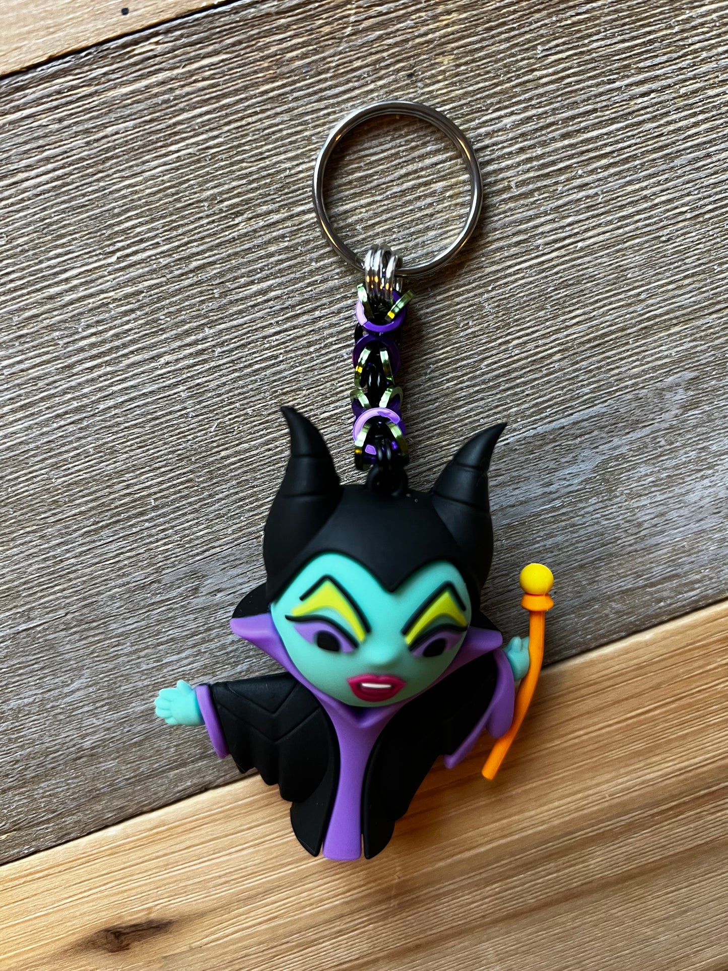 Chainmaille Villain Keychains