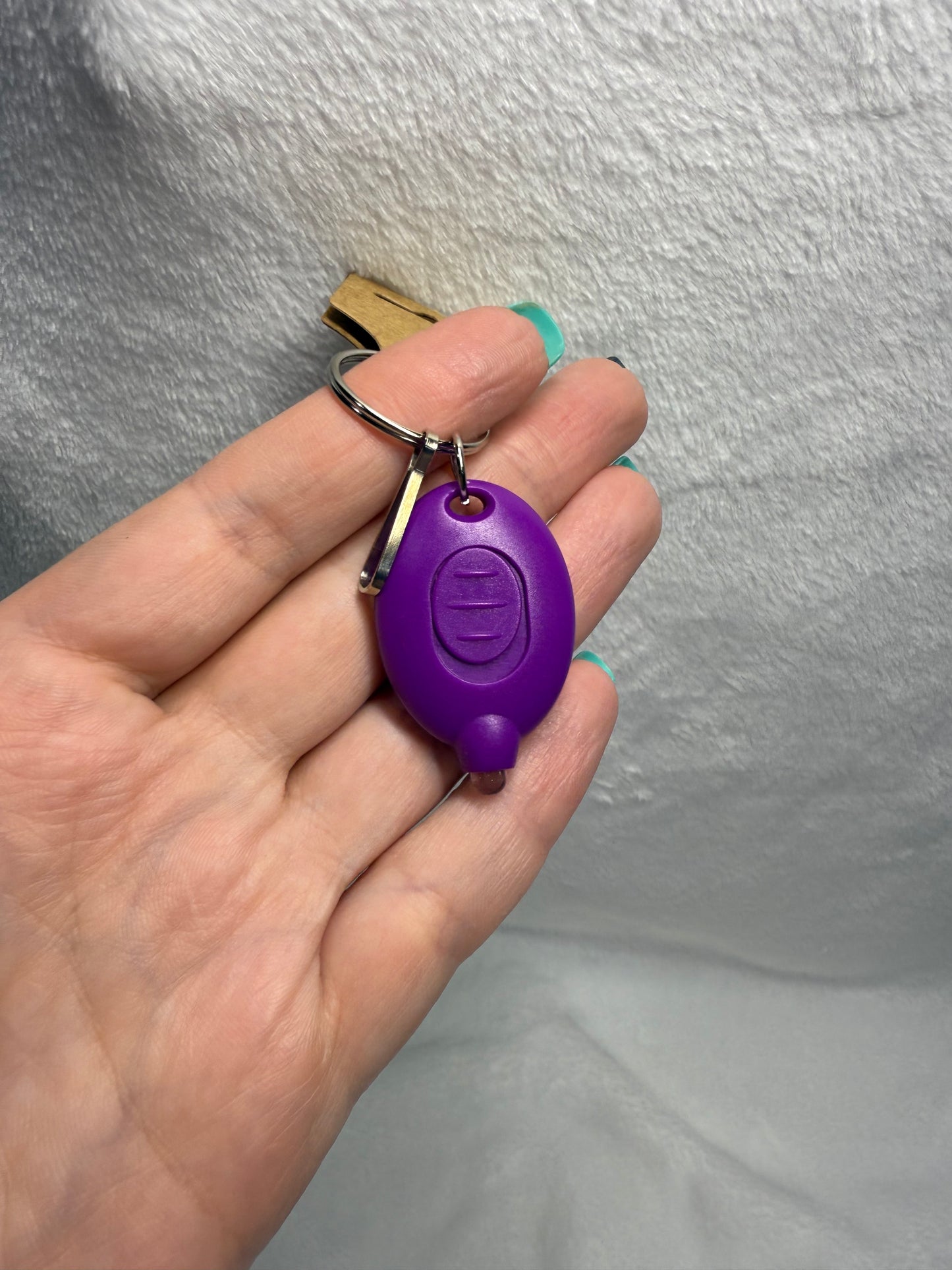 Mini UV Blacklight Keychain