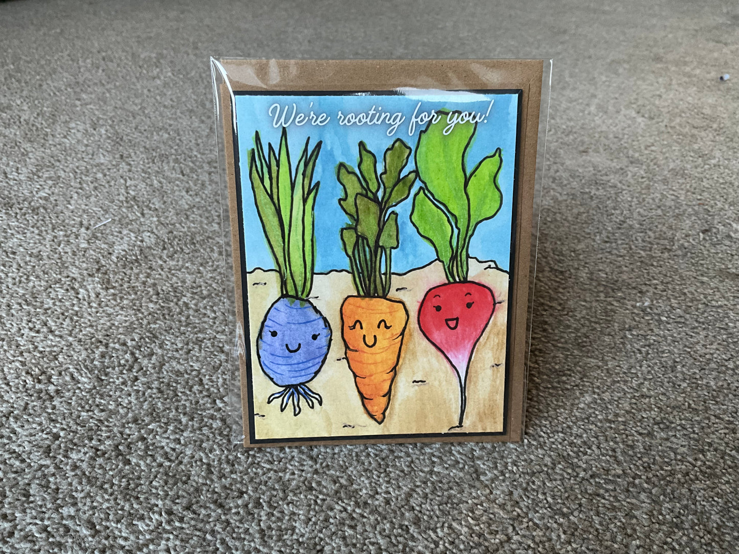 Handcrafted Greeting Cards - Thanks & Support