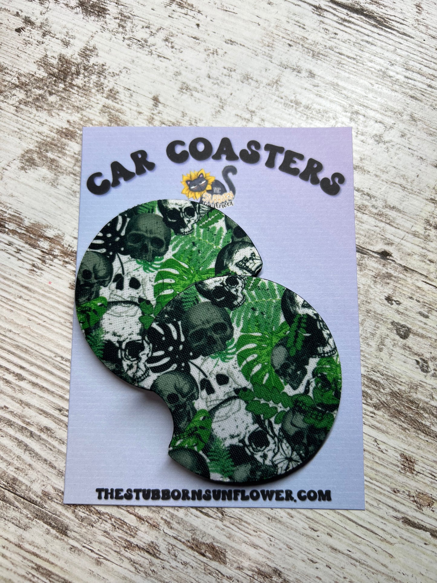 Neoprene Car Coasters