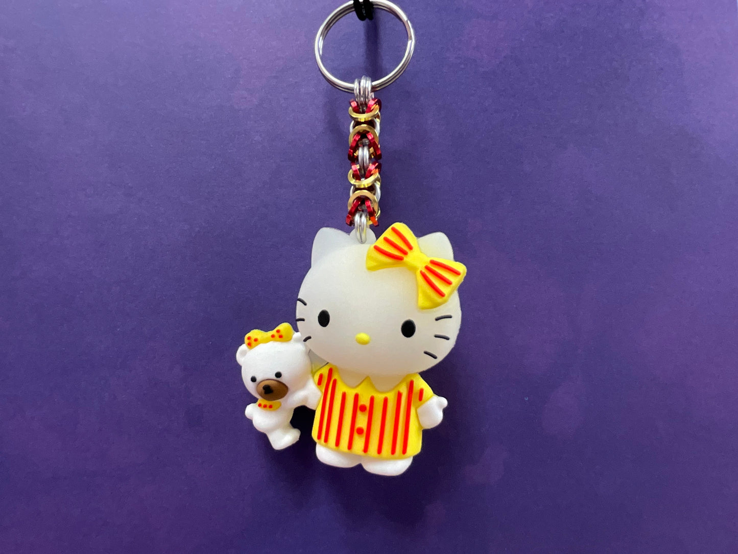Hello Kitty|| Character Chainmaille Keychain