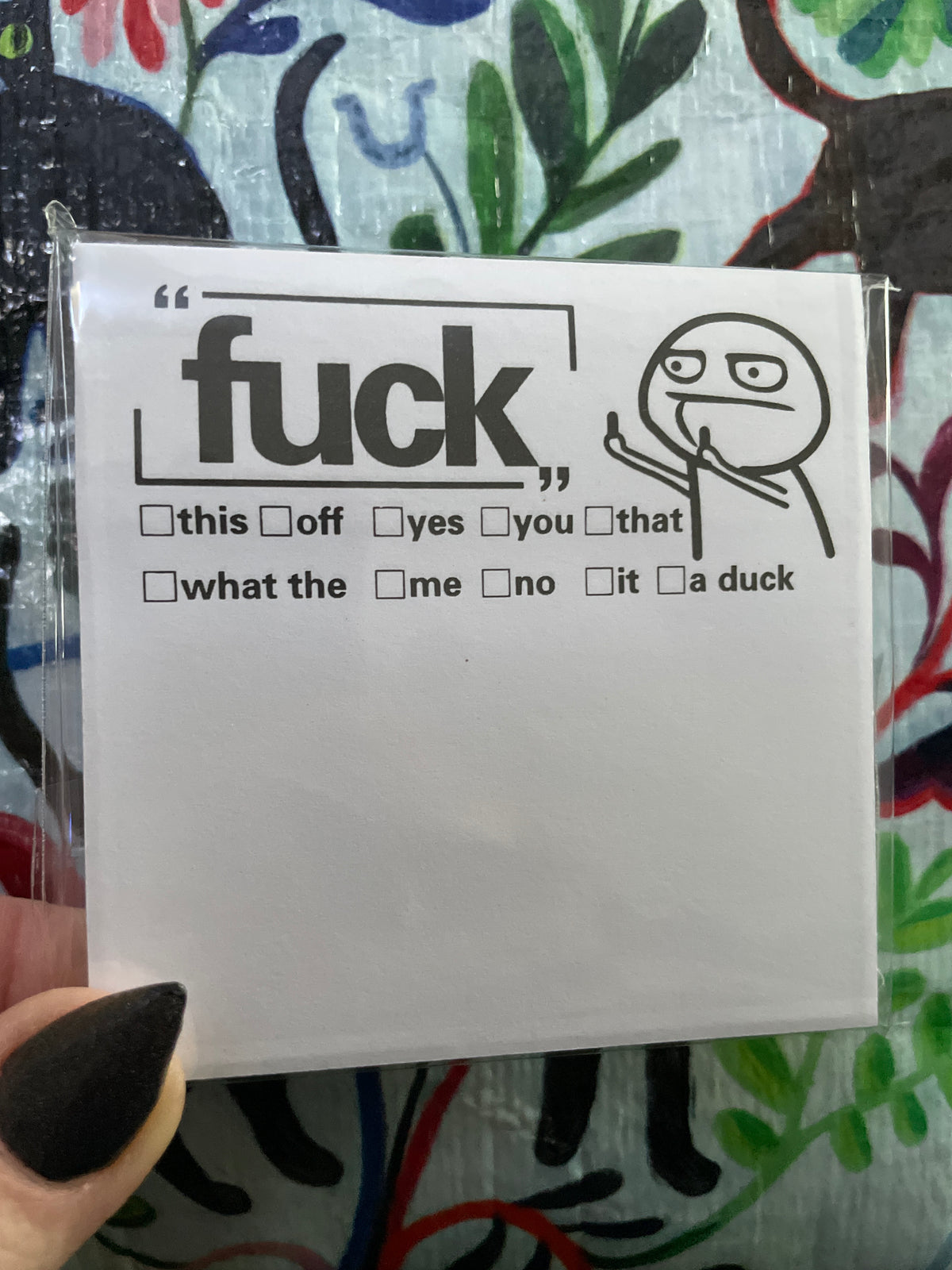 F*ck Sticky Notes