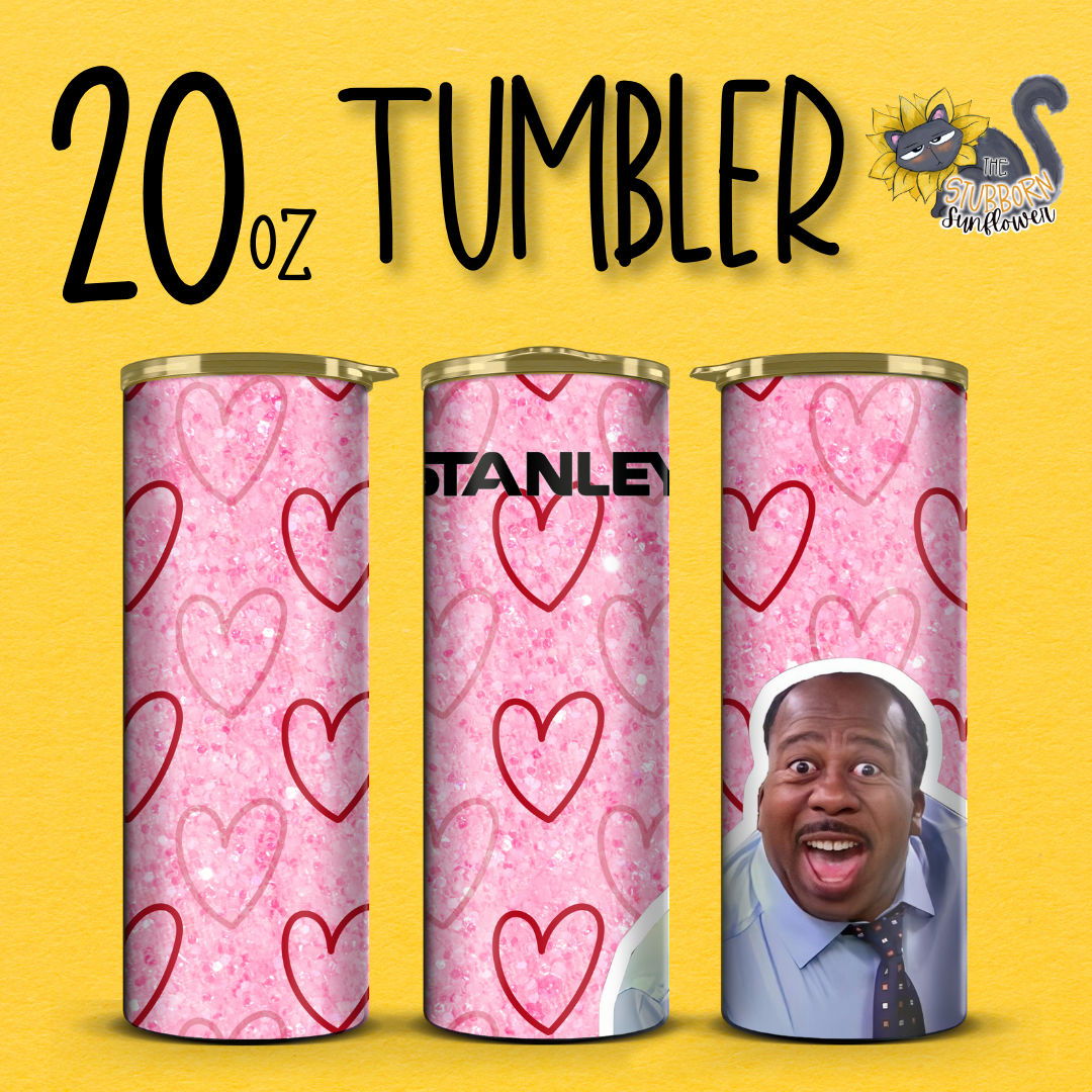 “Stanley" Valentines 20 oz Tumbler