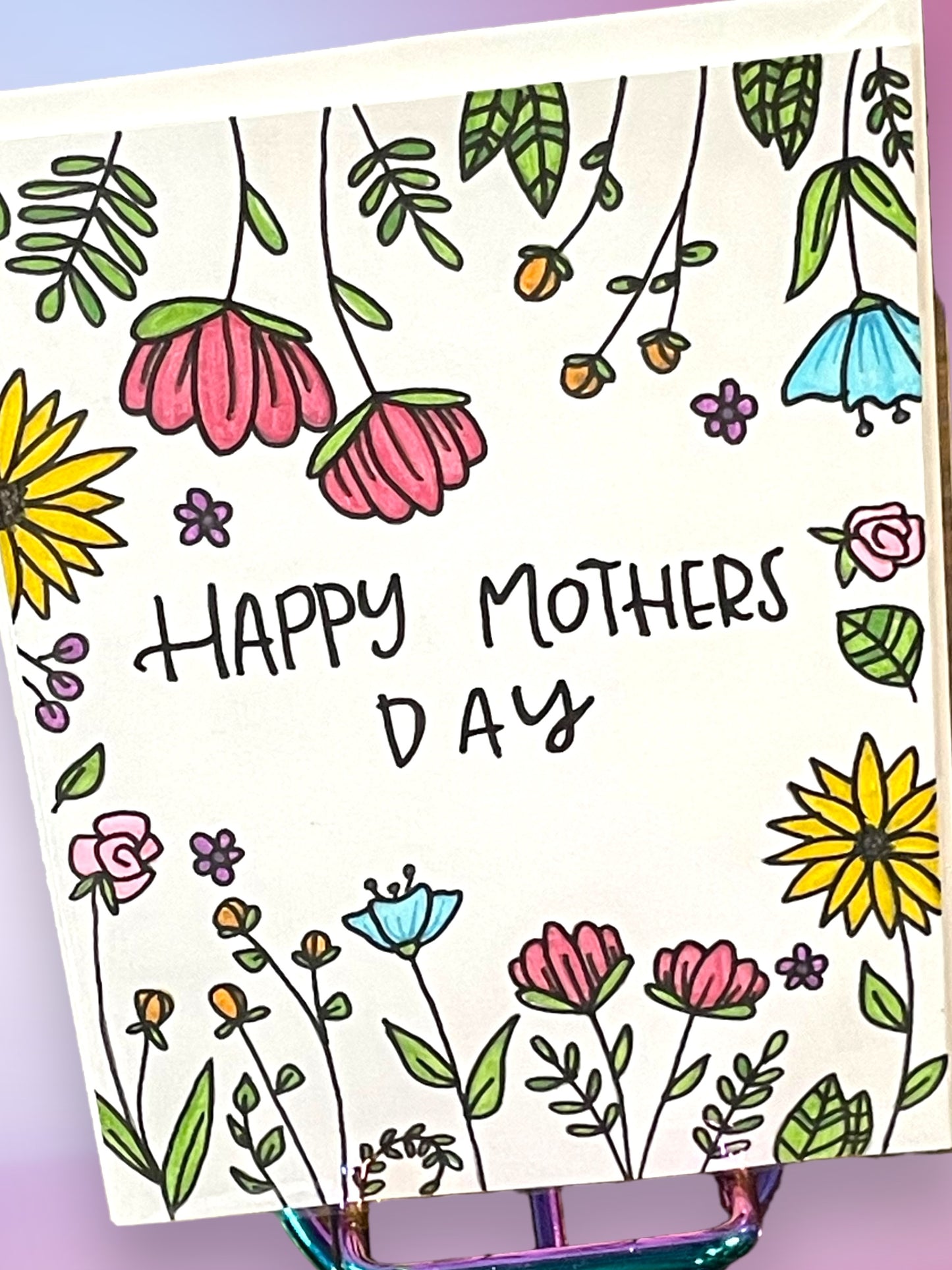 Handcrafted Greeting Card - Mother’s Day