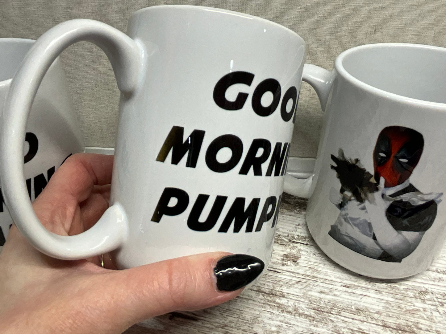 Imperfect Dadpool Maid Mug