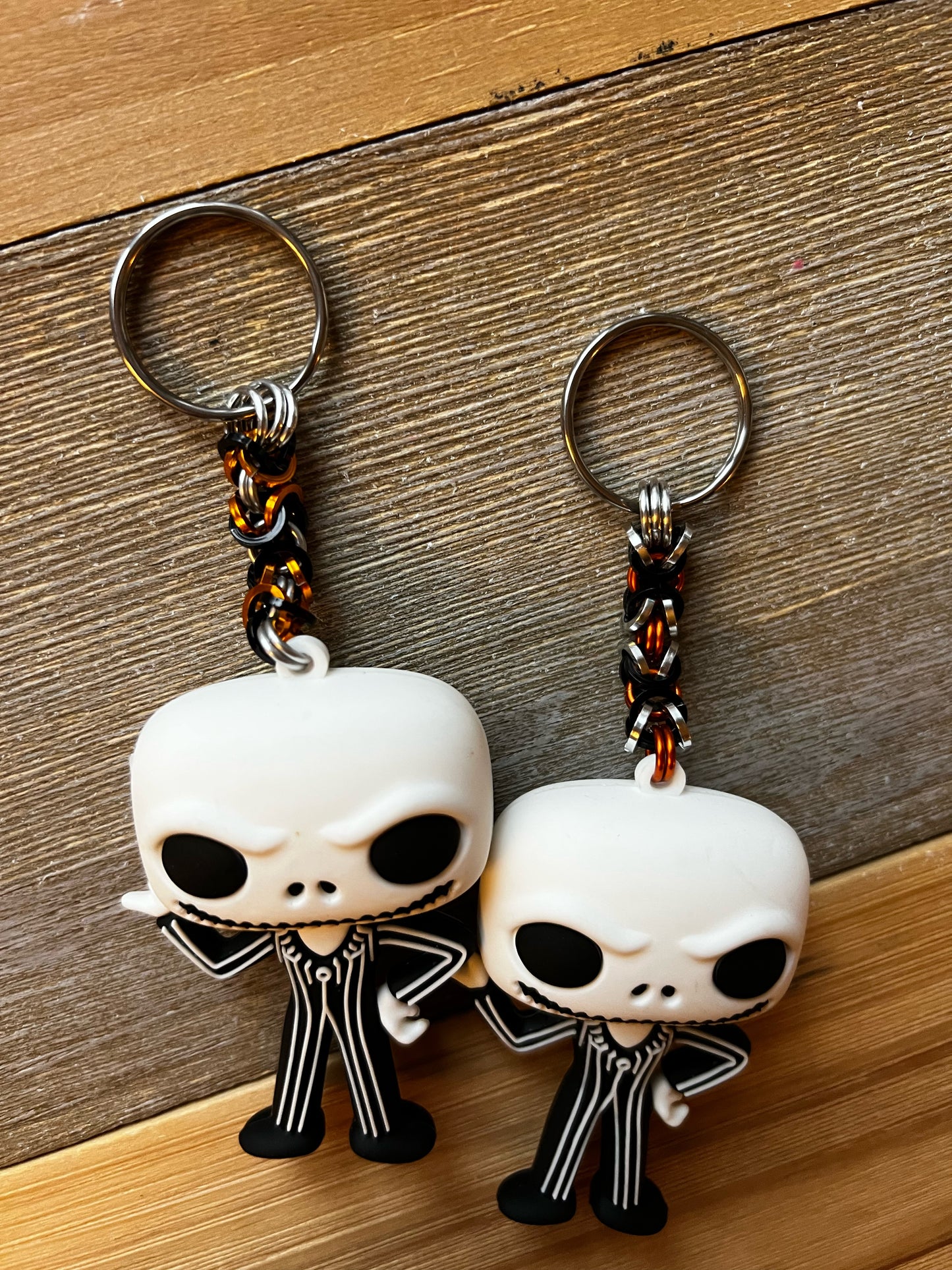 Chainmaille Nightmare Keychains