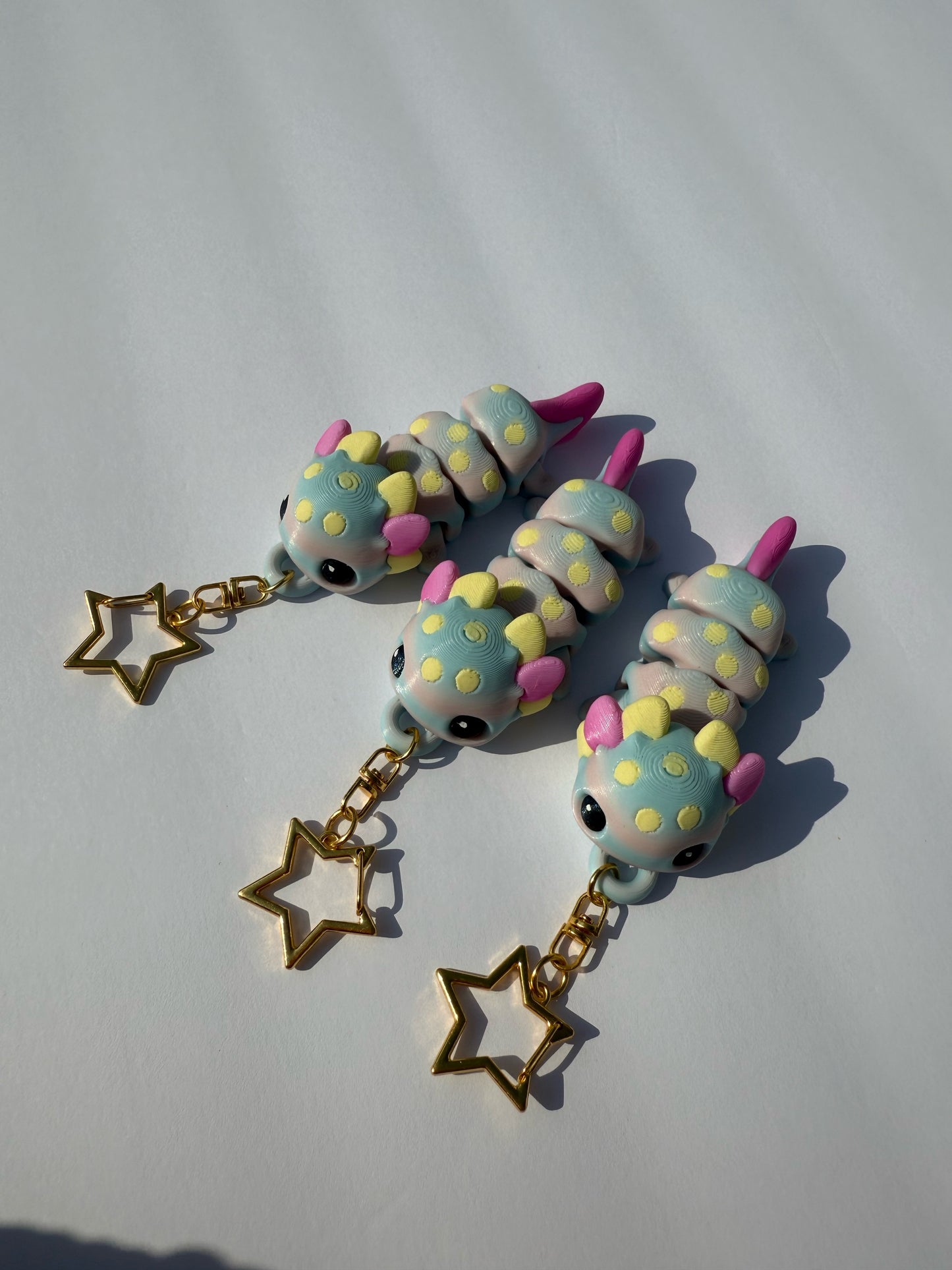 Axolotl Keychains / 3D Printed