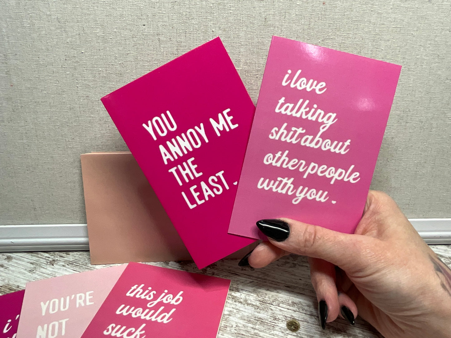Misfit Misprint Valentines Cards