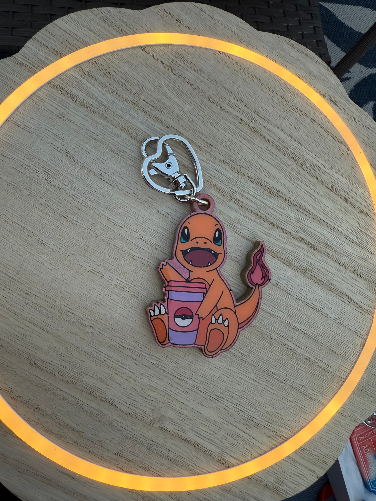 Pocket Monster Character Keychains