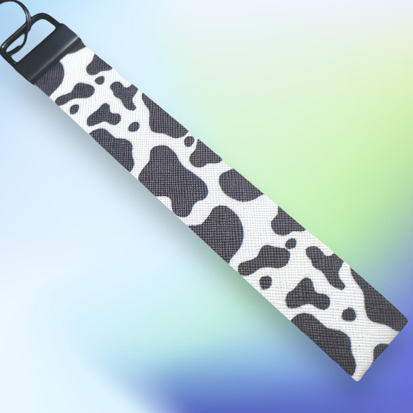 Animal Print Faux Leather Wristlet
