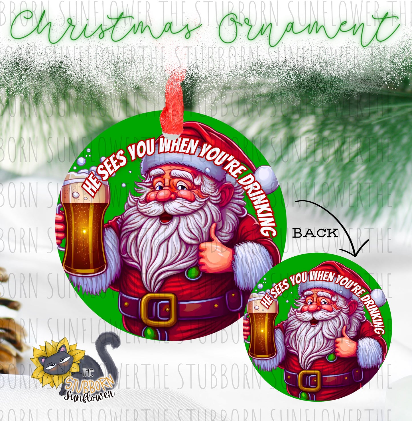 Humorous Christmas Ornaments