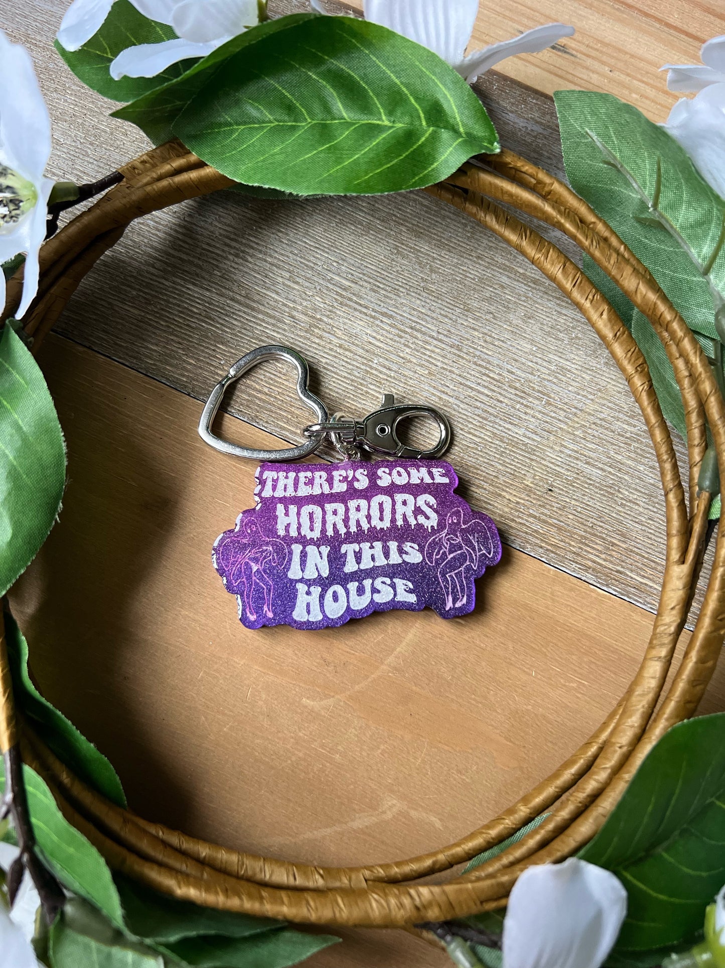 Horrors in This House Keychain