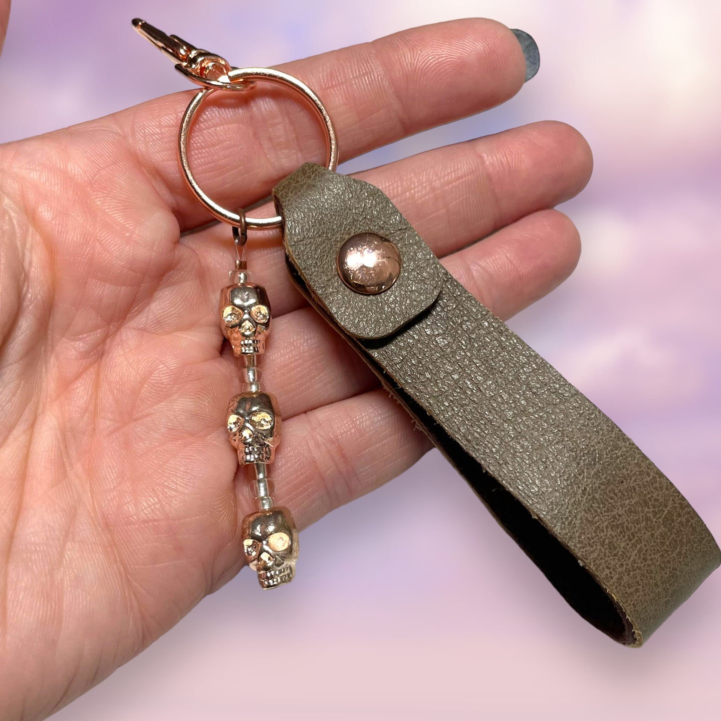 Brown Leather Loop