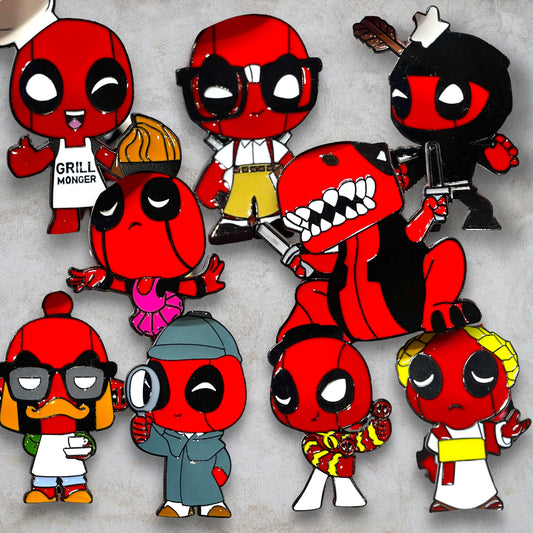 Merc Character Pins