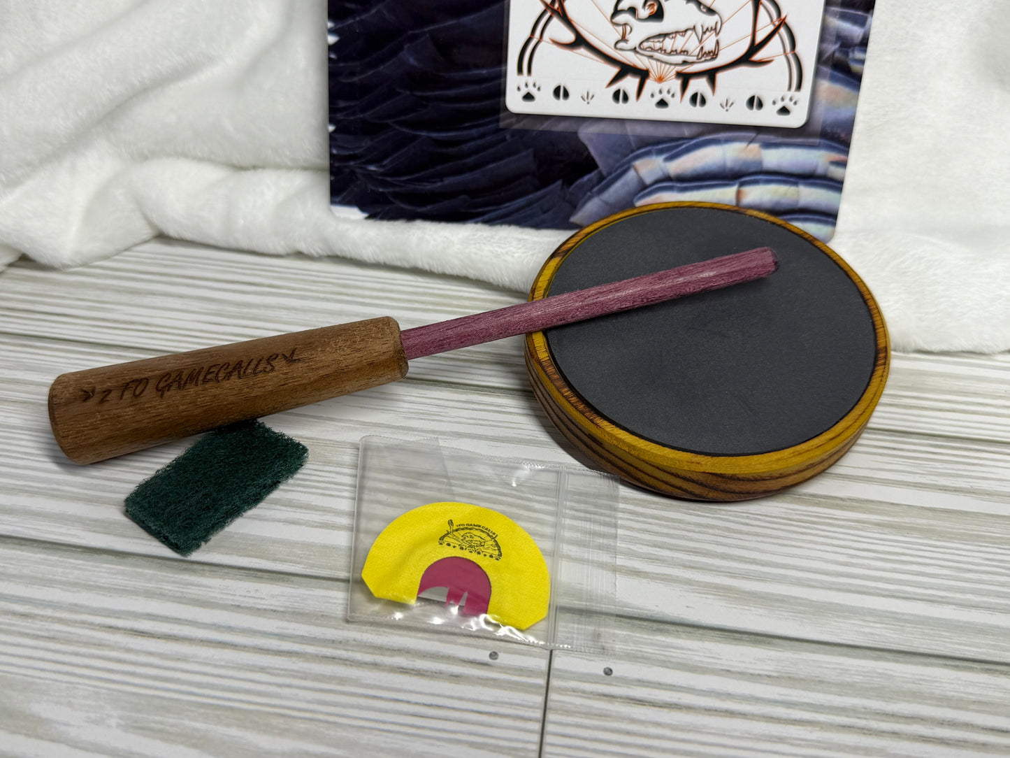 Flamed Hedge Turkey Pot Call