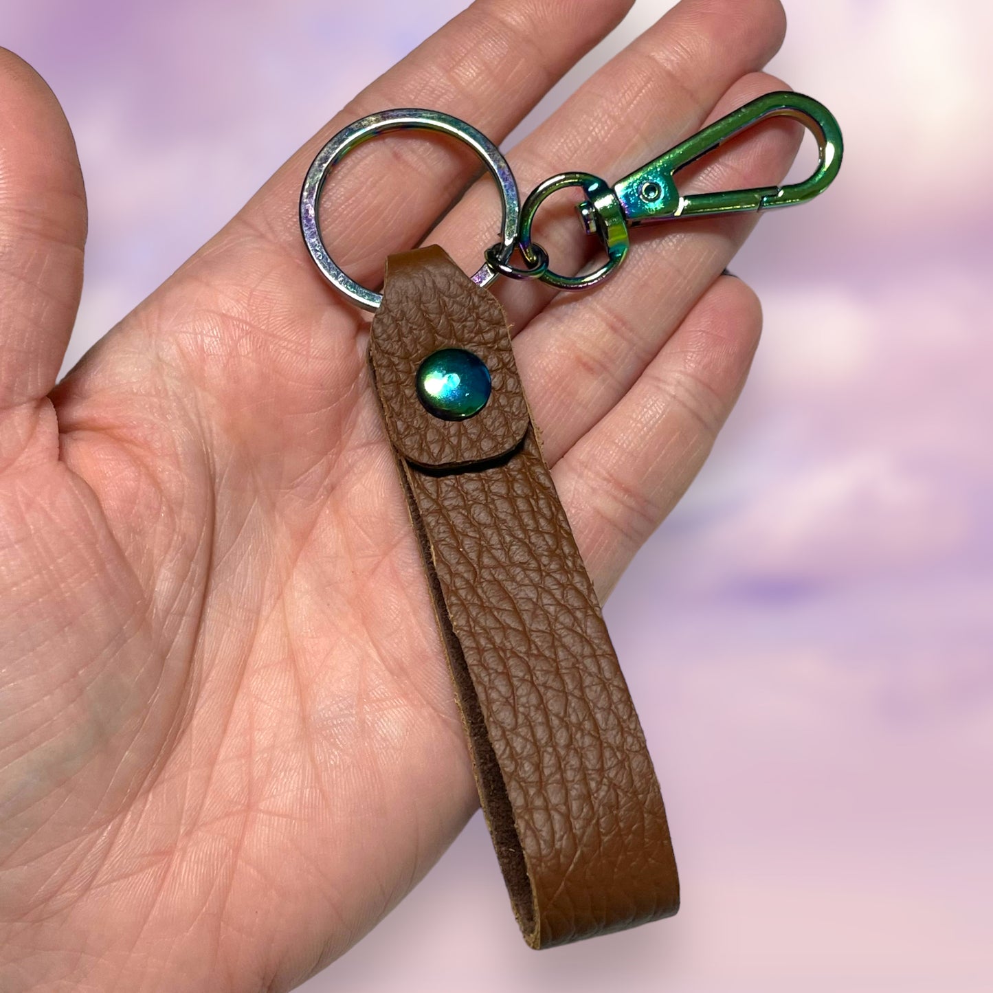 Brown Leather Loop
