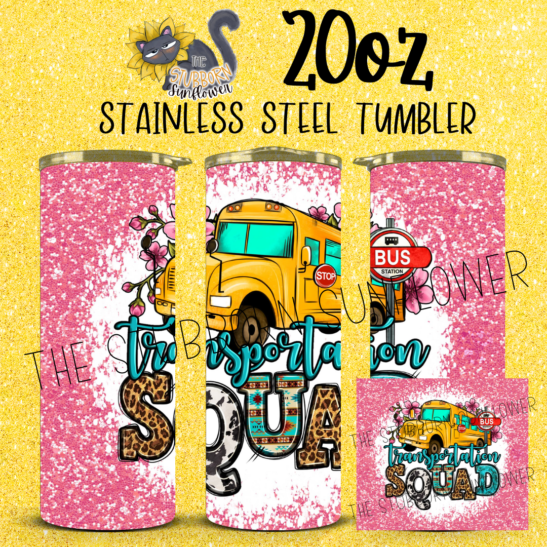 Transportation Squad Tumbler 20 oz Tumbler